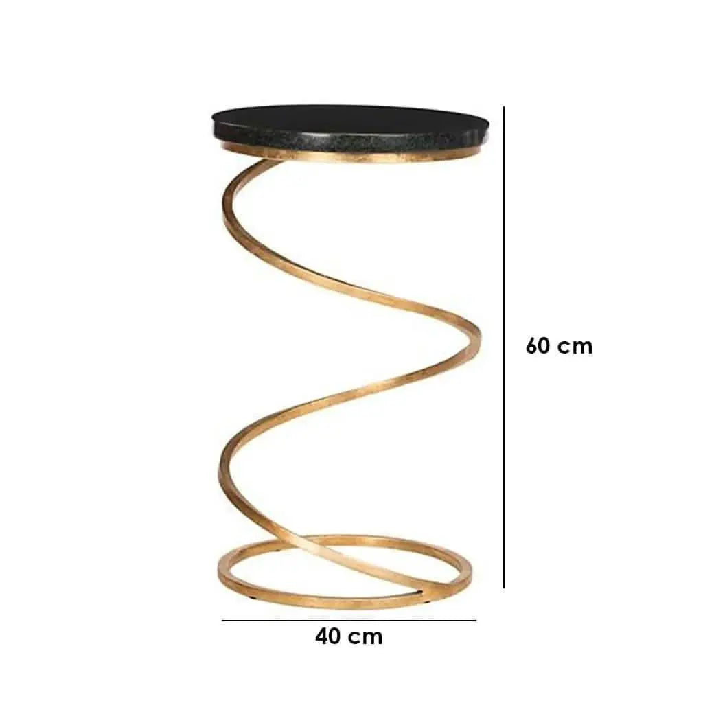 تسوق الأن من هومكس ترابيزة جانبية مموجة 40*38*60 سم - STA23 بأفضل سعر وأفضل جودة