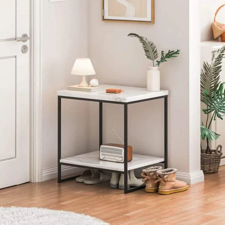 تسوق الأن من هومكس ترابيزة جانبية برف 50*40*60 سم - STA127 بأفضل سعر وأفضل جودة