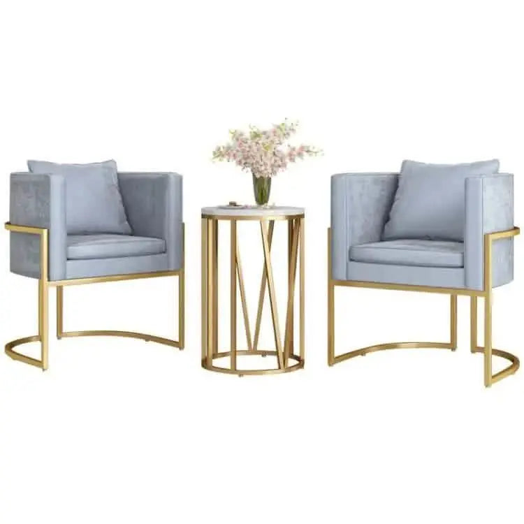 تسوق الأن من هومكس طقم كراسي مع ترابيزة جانبية - STA139 بأفضل سعر وأفضل جودة