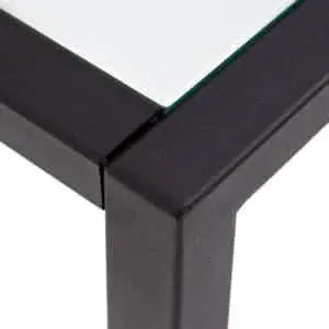 كونسول معدن بسطح زجاج 100*30*90 سم - STA1 - Homix