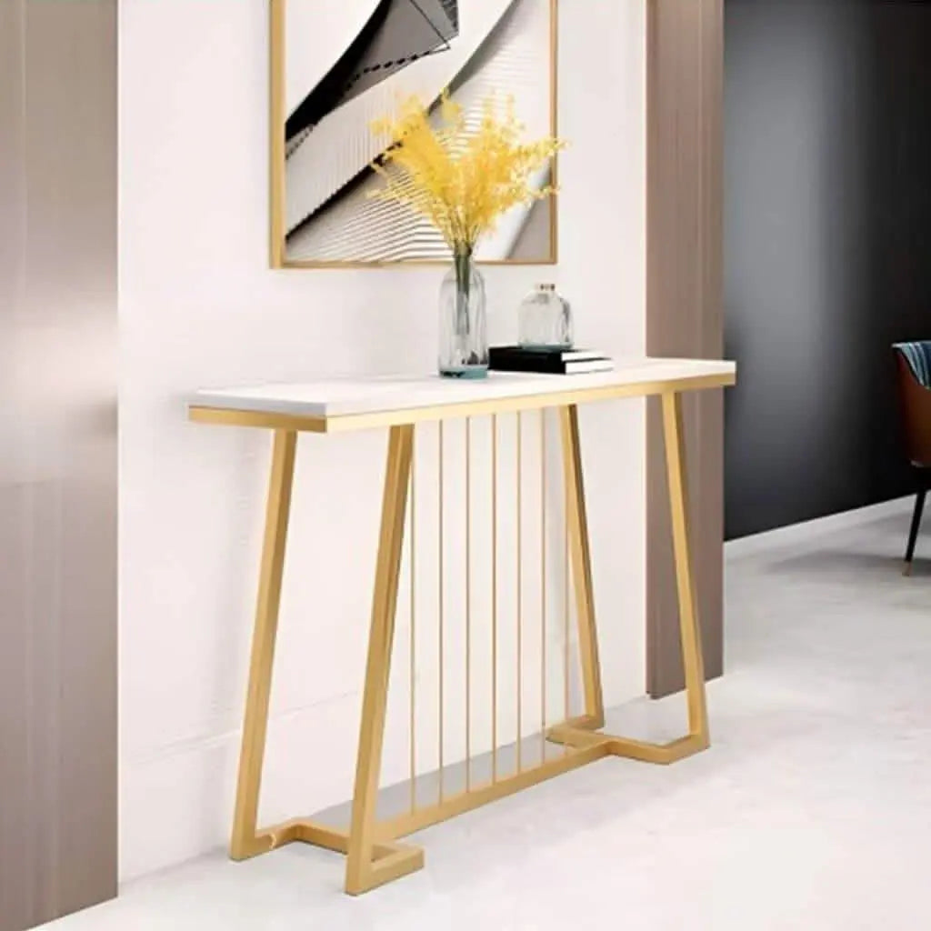 تسوق الأن من هومكس  كونسول بسطح رخام 100*30*90 سم - STA40 بأفضل سعر وأفضل جودة 