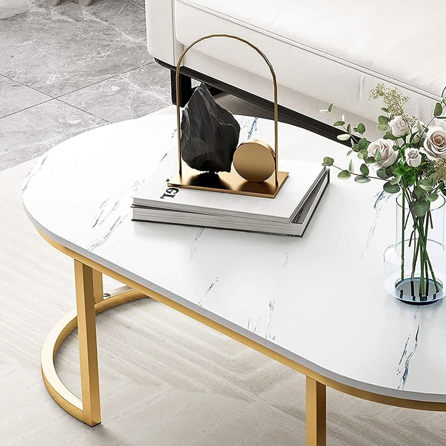 تسوق الأن من هومكس  ترابيزة قهوة معدن 100*50*45 سم - STA110 بأفضل سعر وأفضل جودة 