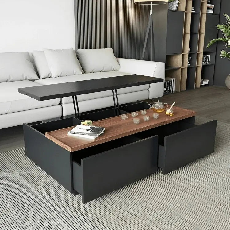 ترابيزة قهوة ام دي اف اسباني 100*65*35 سم - FUR12 - Homix