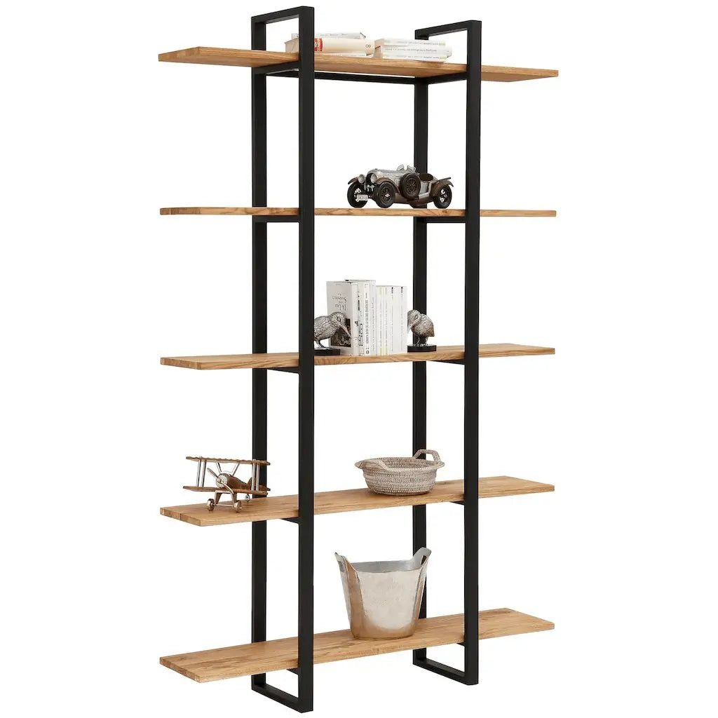 وحدة تخزين بأرفف خشبية 120*35*180 سم - STA109 - Homix