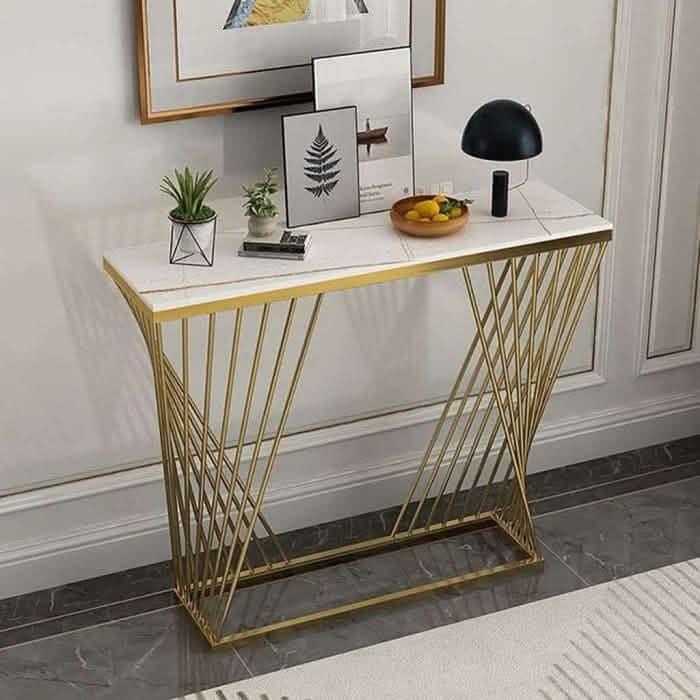 تسوق الأن من هومكس  كونسول بسطح رخام 120*40*90 سم - STA96 بأفضل سعر وأفضل جودة 