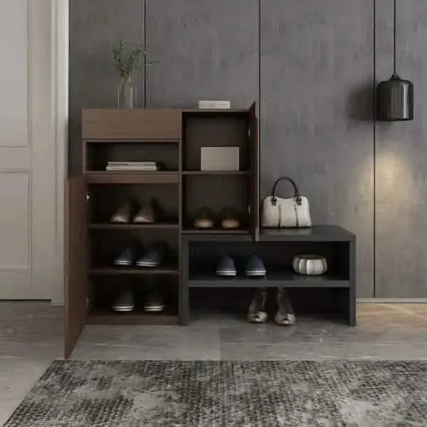 تسوق الأن من هومكس  جزامة ام دي اف اسباني 140*35*120 سم - FUR57 بأفضل سعر وأفضل جودة 
