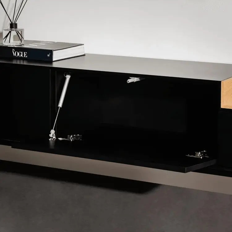 ترابيزة تليفزيون ام دي اف اسباني 160*35*40 سم - FUR88 - Homix