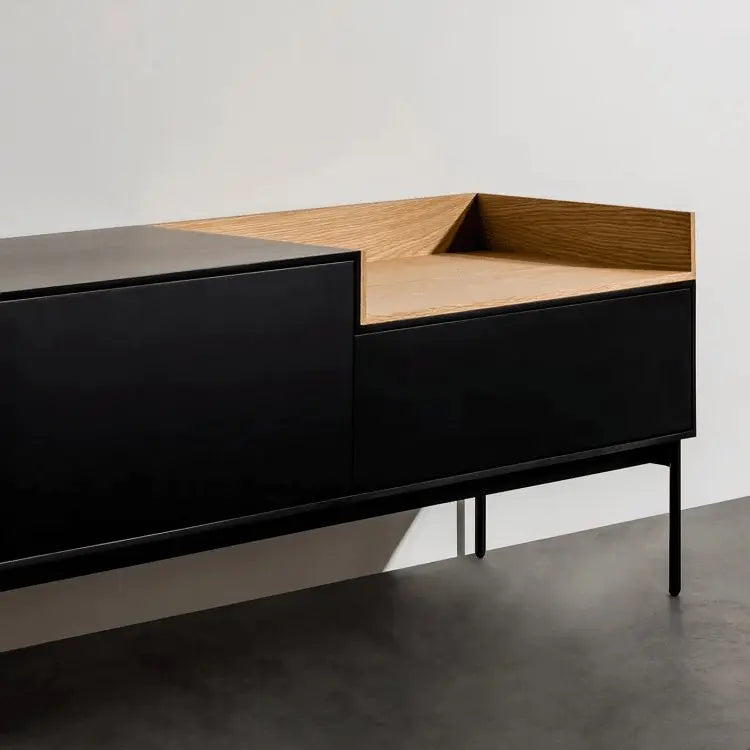 ترابيزة تليفزيون ام دي اف اسباني 160*35*40 سم - FUR88 - Homix