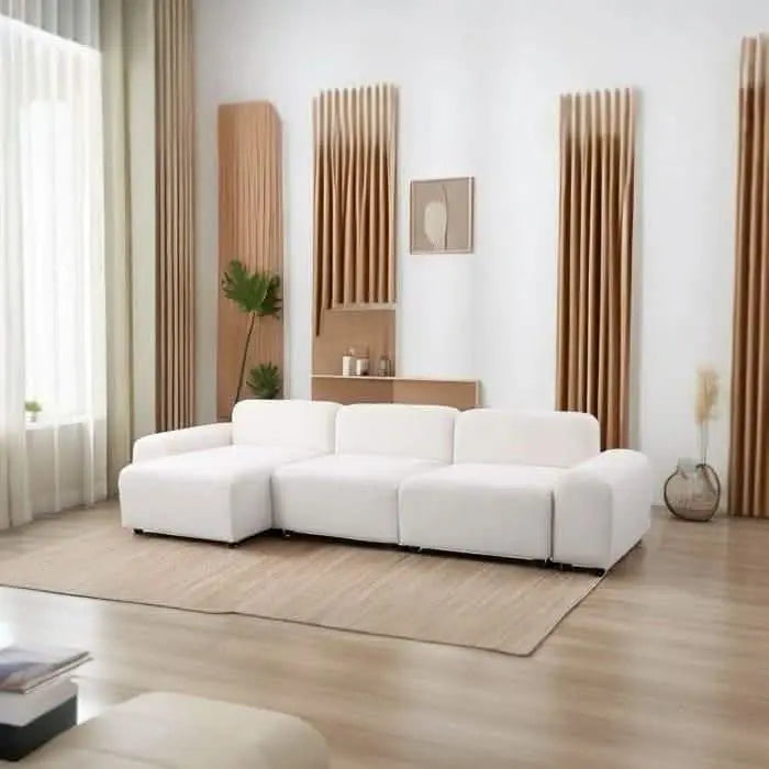 تسوق الأن من هومكس  كنبة زاوية 240*160*85*75 سم - STB5 بأفضل سعر وأفضل جودة 