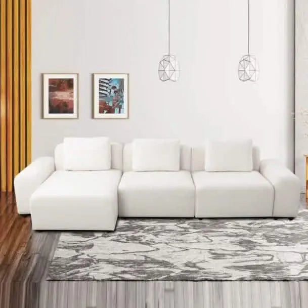 تسوق الأن من هومكس  كنبة زاوية 240*160*85*75 سم - STB5 بأفضل سعر وأفضل جودة 