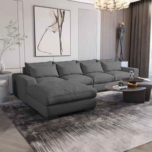 تسوق الأن من هومكس  كنبة خشب زان 300*170*85*75 سم - STB9 بأفضل سعر وأفضل جودة 