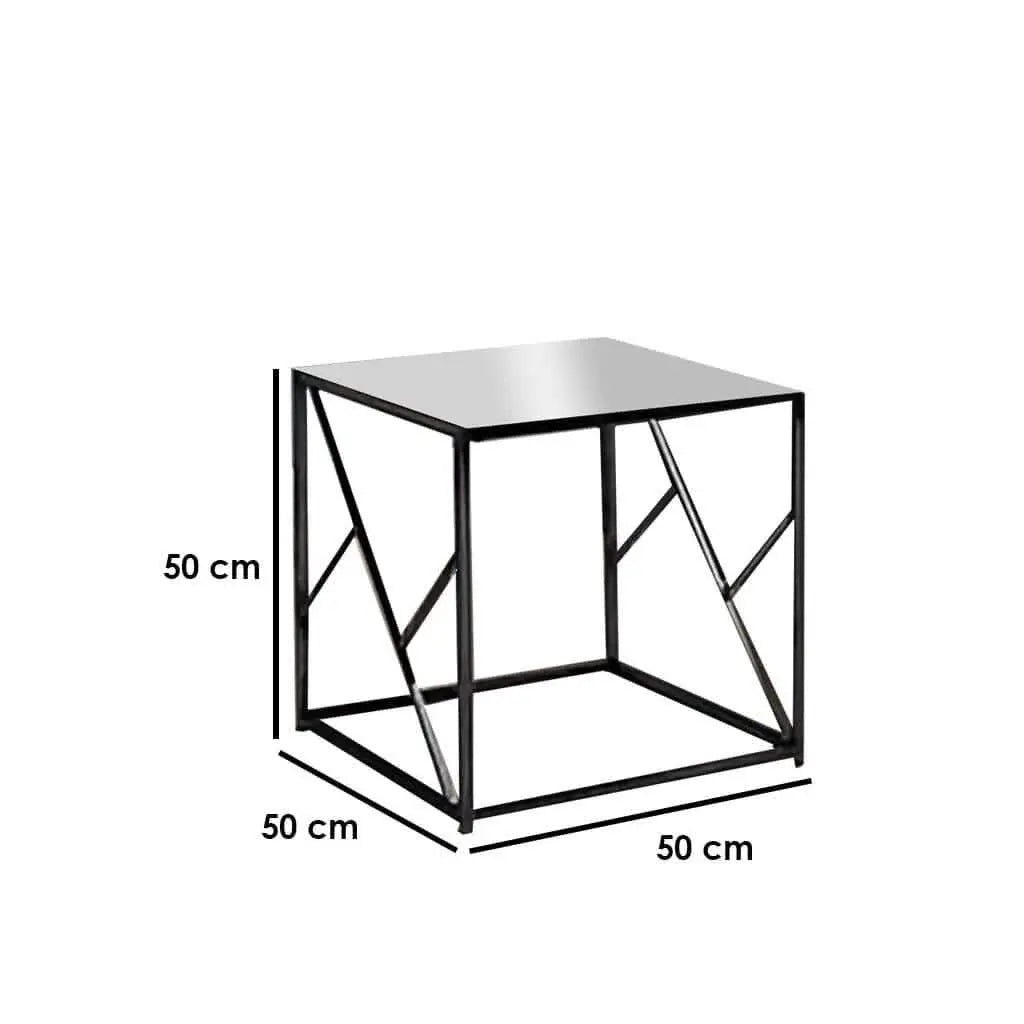 ترابيزة جانبية معدن 50*50*50 سم - STA32 - Homix