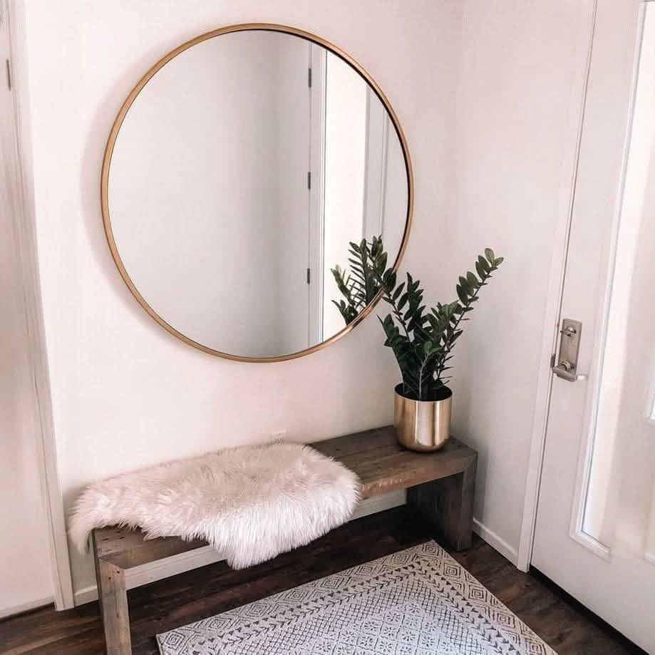 تسوق الأن من هومكس  مرايا دائرية بإطار معدن 70 سم - STA42 بأفضل سعر وأفضل جودة 