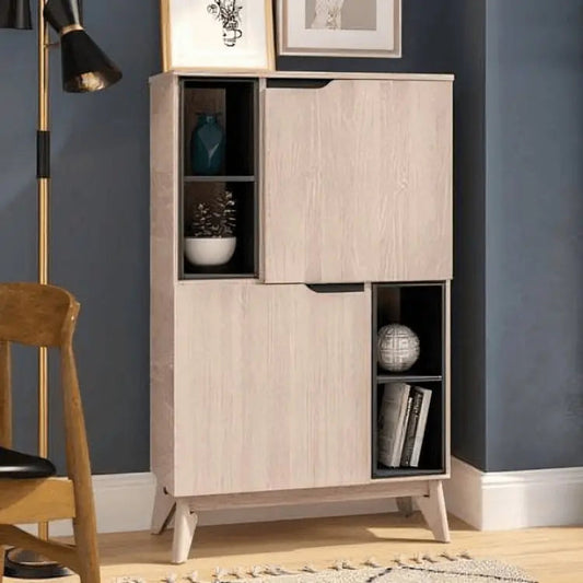 وحدة تخزين ام دي اف اسباني 80*35*110 سم - FUR77 - Homix