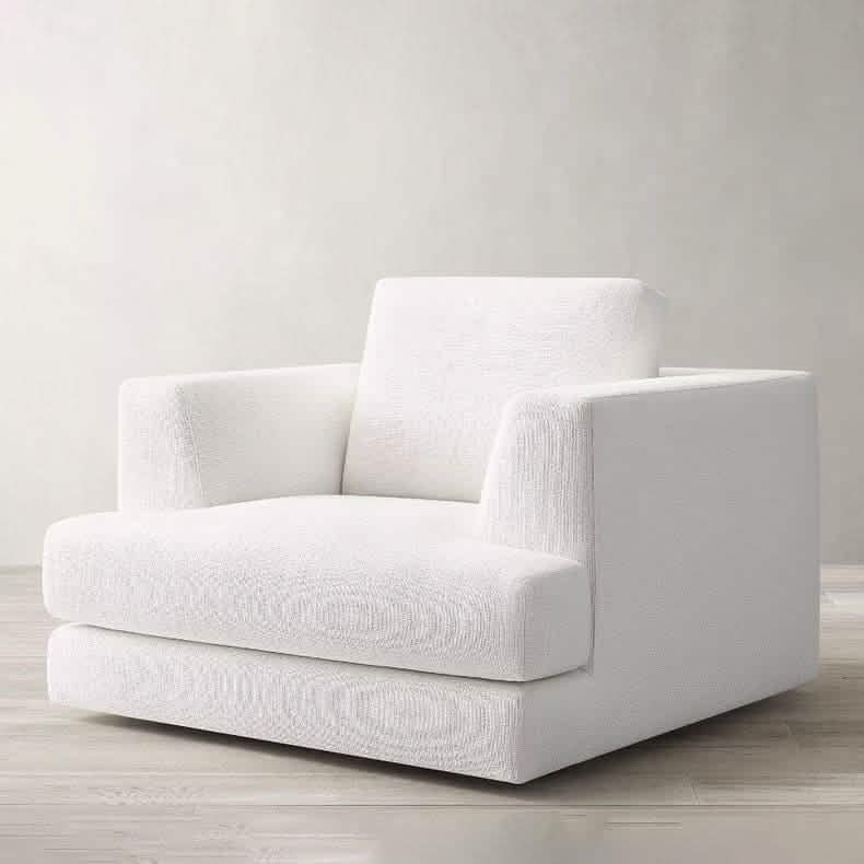 كرسي منفرد أبيض 85*85*75 سم - STB66 - Homix