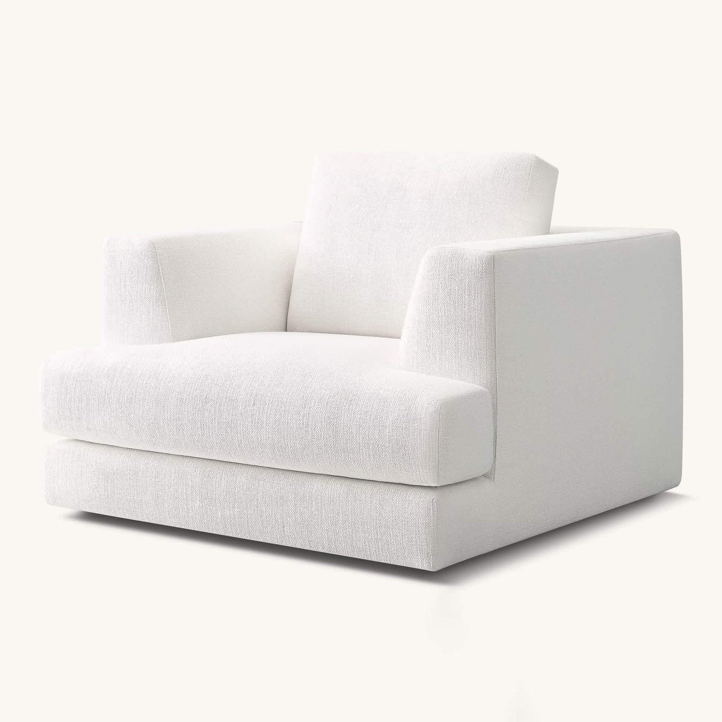 كرسي منفرد أبيض 85*85*75 سم - STB66 - Homix