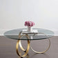 ترابيزة قهوة معدن 90*90*45 سم - STA27 - Homix
