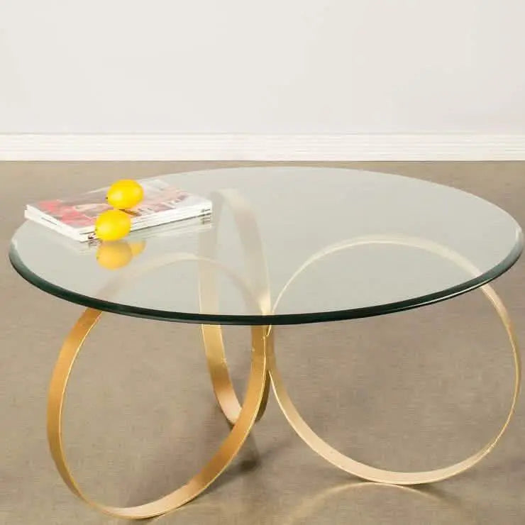 ترابيزة قهوة معدن 90*90*45 سم - STA27 - Homix