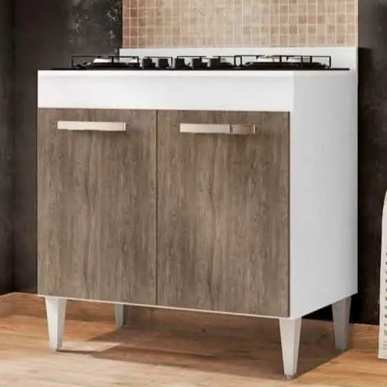 وحدة مطبخ مع وحدة علوية ام دي اف اسباني - FUR91 - Homix