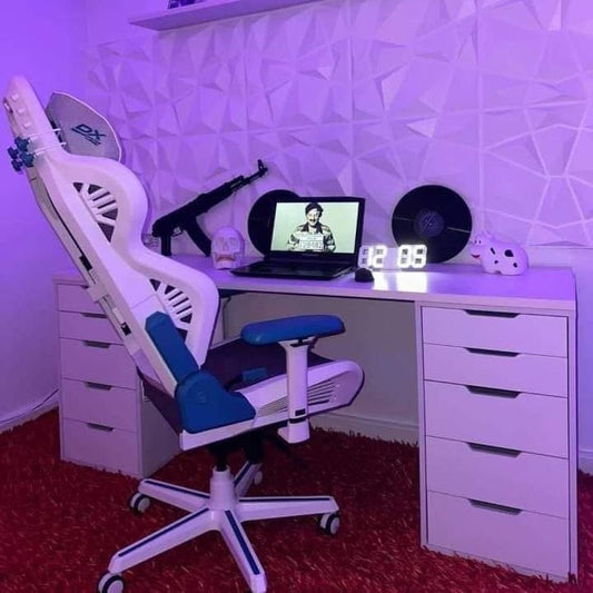 مكتب وحدتين ادراج 180 سم