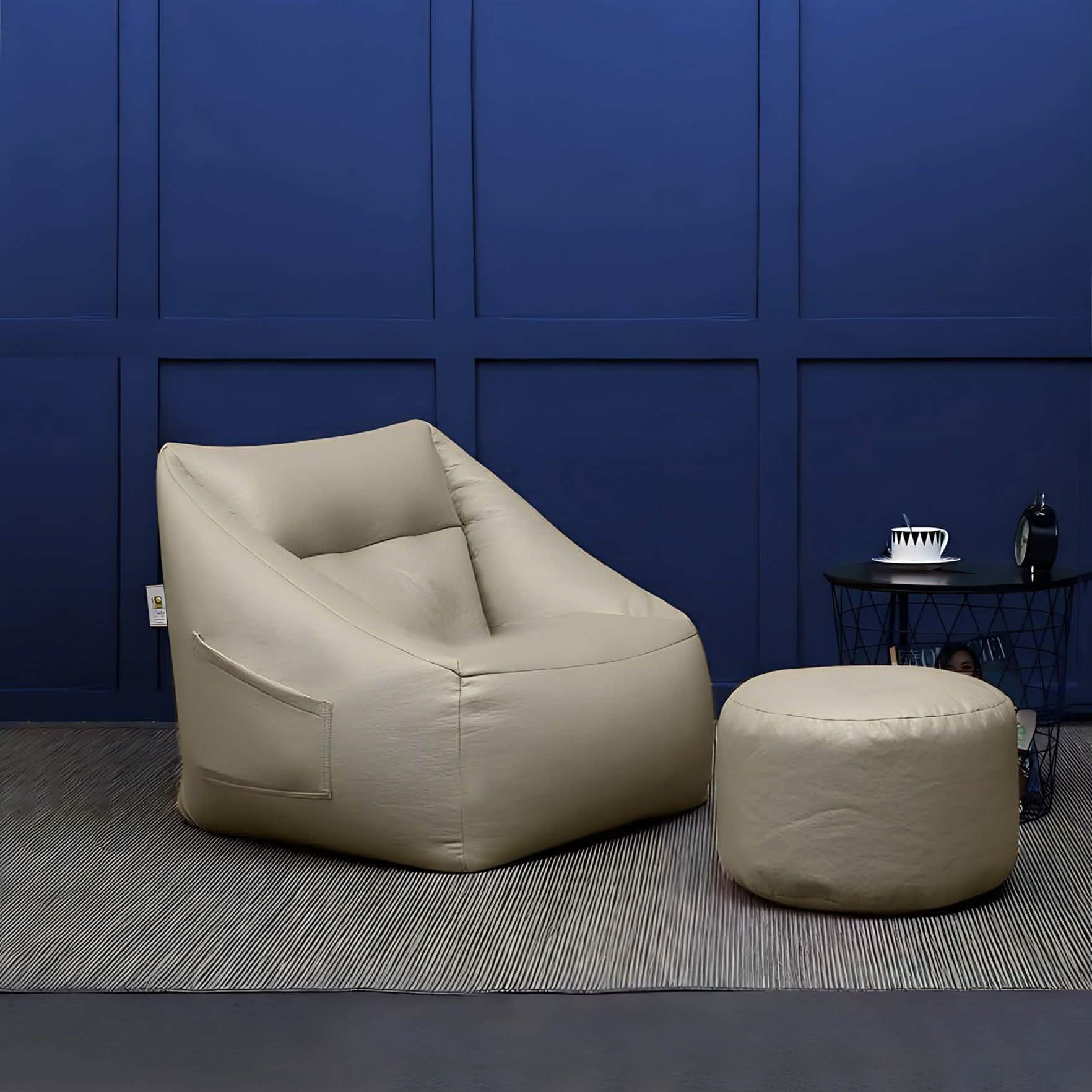 بين باج جلد وبوف 70*85*97 سم - COM127 Comfy